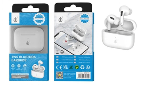 MTK Wireless Earphones Nc3214 White
